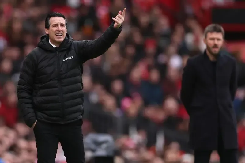 mk体育-埃梅里：曼联处于很高水平，与他们交手对维拉是巨大的挑战